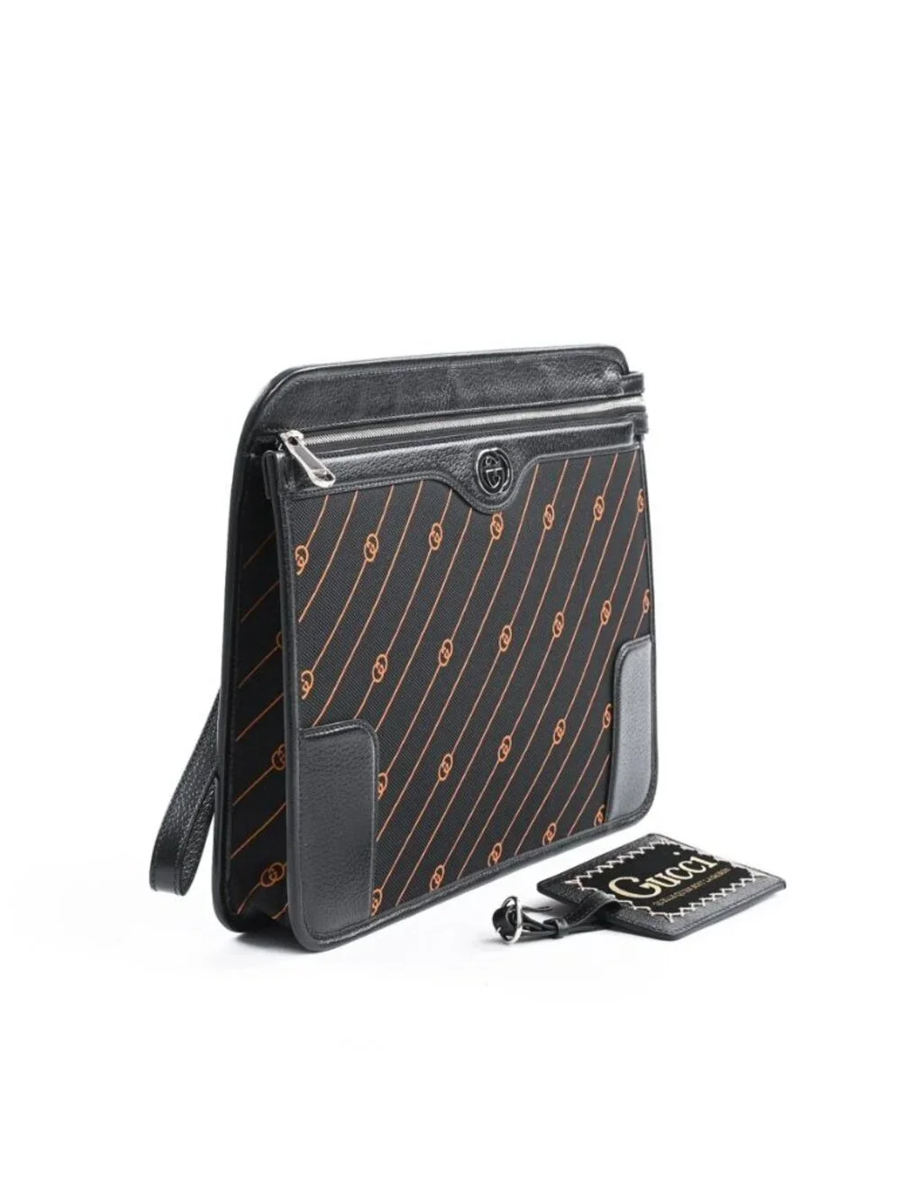 Gucci Briefcase Business Interlocking